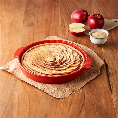 Peugeot Moule à Tarte Céramique Rouge 30 Cm 2 Peugeot Moule à Tarte Céramique Rouge 30 Cm – Image 2