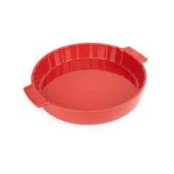 Peugeot Tourtière Céramique Rouge 28 Cm