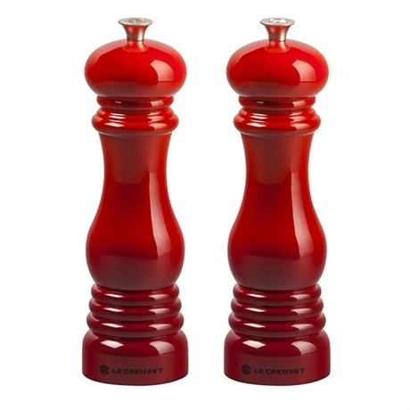 Le Creuset Lot De 2 Moulins à Sel Et à Poivre Cerise
