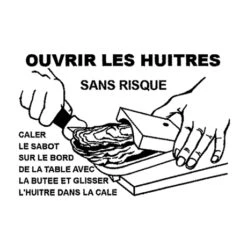 Alternative view of Cale-huître Avec Lancette En Palissandre
