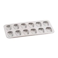 Plaque De 12 Madeleines En Fer Blanc