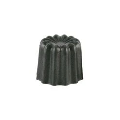 Patisse 3 Moules Cannelés à Canelés En Aluminium Anti-adhésif 5,5 Cm