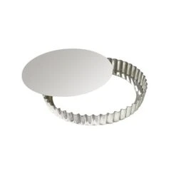 Tourtière En Fer Blanc 28 Cm -Boutique De Buyer 50353 1 4 Tourtiere en fer blanc 28 cm Gobel