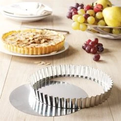 Tourtière En Fer Blanc 32 Cm