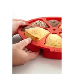 Lekue Moule à Gâteau 8 Parts Cake Portion Silicone -Boutique De Buyer 51058 2 4 Moule a gateau 8 parts Cake Portion silicone Lekue