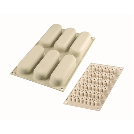 Silikomart Moule 3D Kit Pop 6 Éclairs 2 Silikomart Moule 3D Kit Pop 6 Éclairs – Image 2