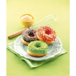 Silikomart Moule 6 Donuts Silicone Platinium -Boutique De Buyer 511128 2 5 Moule 6 donuts silicone Platinium Silikomart
