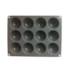 Plaque Silicone 12 Petits Dômes