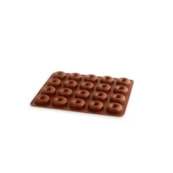 Alternative view of Flexi' Plaque Silicone 20 Mini-savarins