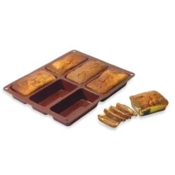 Alternative view of Flexi' Plaque Silicone 6 Petits Cakes