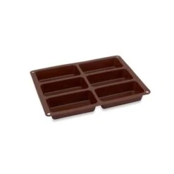 Flexi' Plaque Silicone 6 Petits Cakes -Boutique De Buyer 512154 2 6 Flexi plaque silicone 6 petits cakes Mathon