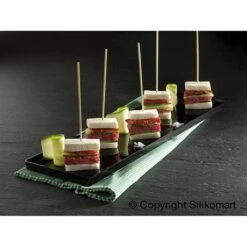 Silikomart Plaque 20 Mini-financiers En Silicone -Boutique De Buyer 512194 2 2 Plaque 20 mini financiers en silicone Silikomart