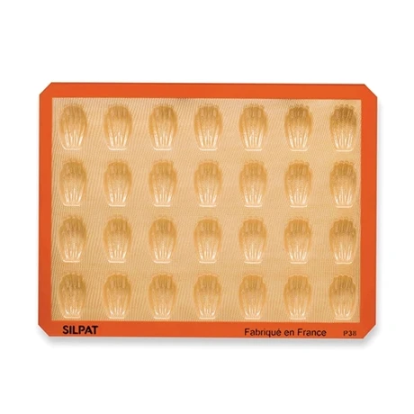 Plaque De 28 Empreintes Mini-madeleines 1 Plaque De 28 Empreintes Mini-madeleines