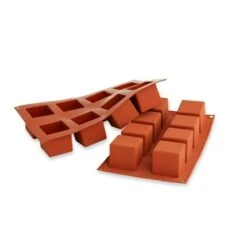 Alternative view of Silikomart Plaque Silicone 8 Cubes