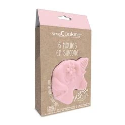 6 Moules En Silicone Licorne -Boutique De Buyer 514002 2 1 6 moules en silicone Licorne Scrapcooking