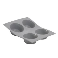 Alternative view of De Buyer Elastomoule 4 Muffins