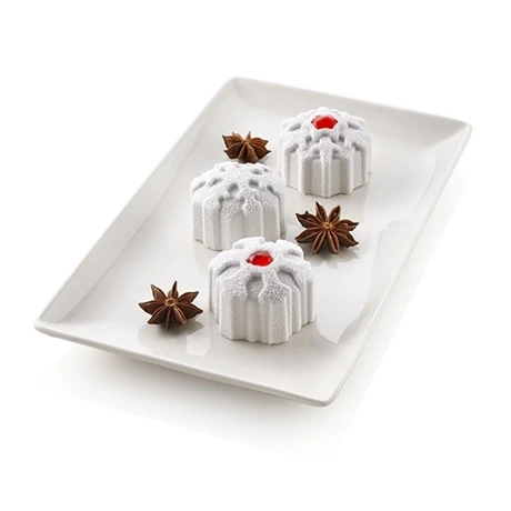Silikomart Snowflakes - Flocons De Neige 1 Silikomart Snowflakes - Flocons De Neige