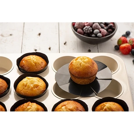 Feuille De Cuisson Antiadhésive Moule Muffins Set De 12 1 Feuille De Cuisson Antiadhésive Moule Muffins Set De 12