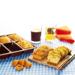 Alternative view of Lot De 1 Flexi'Moule Cake Et 1 Flexi'plaque 6 Petits Cakes En Silicone