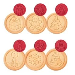 Tampon à Biscuits Noël 6 Décors Delicia 6 Tampon à Biscuits Noël 6 Décors Delicia -Boutique De Buyer 52013 2 1 Tampon a biscuits Noel 6 decors Delicia