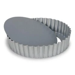 Patisse Moule à Tarte Fond Amovible Acier Revêtu 20 Cm