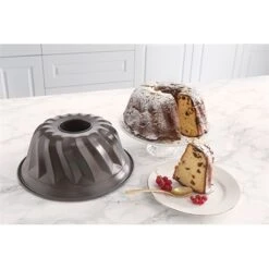 Moule Kouglof Acier RevĂŞtu 24,5 Cm