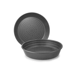 Ibili Moule Haut Perforé Antiadhérent En Acier 24 Cm