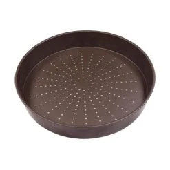 Moule à Flan Avec Fond Amovible Perforé Avec Revêtement Antiadhérent 27 Cm