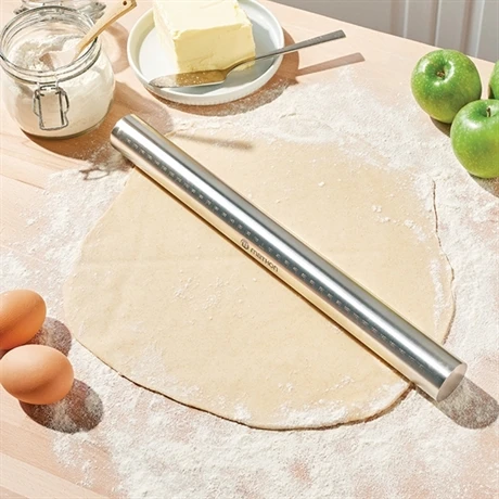 Rouleau à Pâtisserie Inox 40 Cm 1 Rouleau à Pâtisserie Inox 40 Cm