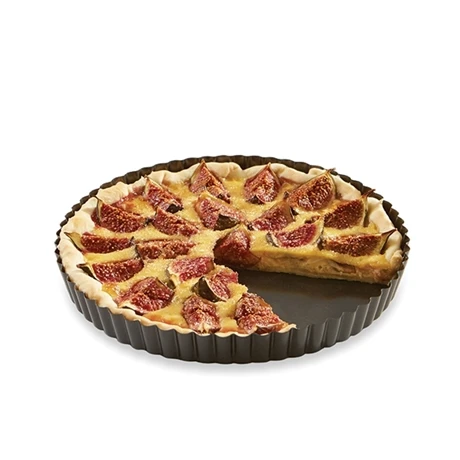 Lot 2 Moules à Tarte Acier Revêtu Bords Cannelés 24,5 Et 28 Cm 2 Lot 2 Moules à Tarte Acier Revêtu Bords Cannelés 24,5 Et 28 Cm – Image 2