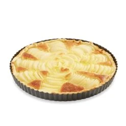 Lot 2 Moules à Tarte Acier Revêtu Bords Cannelés 24,5 Et 28 Cm 5 Lot 2 Moules à Tarte Acier Revêtu Bords Cannelés 24,5 Et 28 Cm -Boutique De Buyer 54989 2 2 Lot 2 moules a tarte acier revetu bords canneles 24 5 et 28 cm Mathon