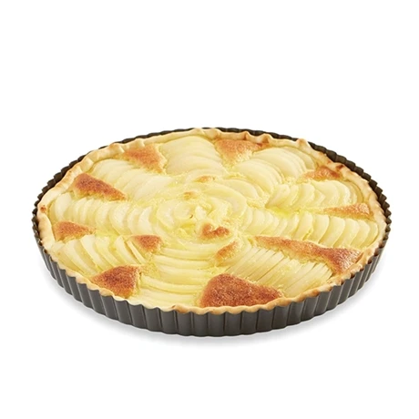 Lot 2 Moules à Tarte Acier Revêtu Bords Cannelés 24,5 Et 28 Cm 3 Lot 2 Moules à Tarte Acier Revêtu Bords Cannelés 24,5 Et 28 Cm – Image 3