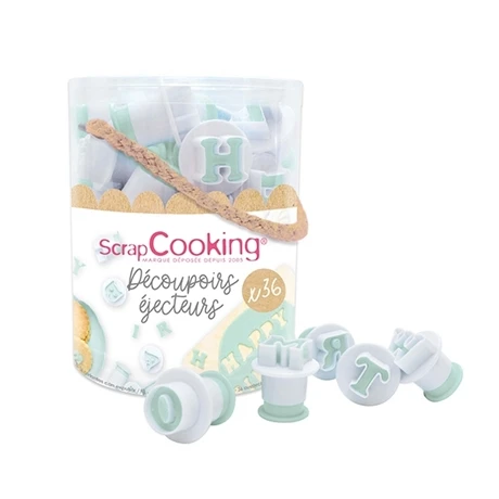 Emporte-pièces Lettres Et Chiffres