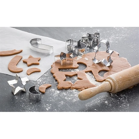 Set De 20 Emporte-pièces De Noël En Inox 3 Set De 20 Emporte-pièces De Noël En Inox – Image 3