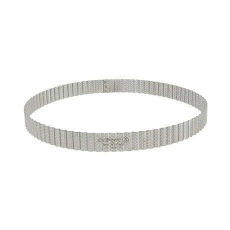 De Buyer Cercle à Tarte Perforé Cannelé Acier Inoxydable 32 Cm 1 De Buyer Cercle à Tarte Perforé Cannelé Acier Inoxydable 32 Cm