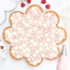 Cercle à Tarte Perforé Marguerite 5 Cercle à Tarte Perforé Marguerite -Boutique De Buyer 573053 2 1 Cercle a tarte perfore Marguerite Scrapcooking