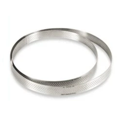 Alternative view of De Buyer Cercle à Tarte Rond Perforé 28,5 Cm