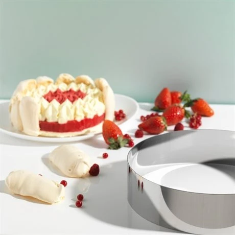 Cercle à Vacherin Inox 24 Cm – Image 2