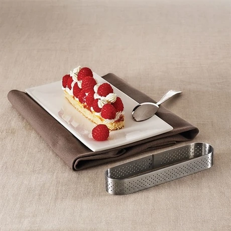 De Buyer Lot De Deux Cercles Perforé Oblong Individuel – Image 2