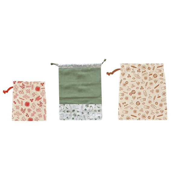 3 Sacs Zéro Déchet En Coton Bio 1 3 Sacs Zéro Déchet En Coton Bio