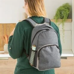 Sac à Dos Glacière Isotherme 10 L Gris