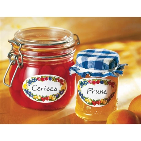 Kit Faire Son Coulis : Mousseline à Gelée, Entonnoir Et 100 étiquettes – Image 4