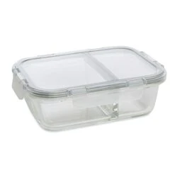 Alternative view of Boîte En Verre Borosilicate 2 Compartiments 950 Ml
