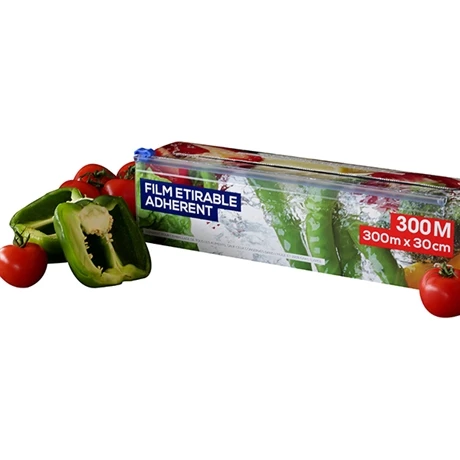 Rouleau Film étirable Alimentaire 300 M X 30 Cm 1 Rouleau Film étirable Alimentaire 300 M X 30 Cm