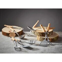 De Buyer Lot De 5 Ustensiles B Bois Et D’une Barre De Suspension Incurvée En Inox 8 De Buyer Lot De 5 Ustensiles B Bois Et D’une Barre De Suspension Incurvée En Inox -Boutique De Buyer 679022 3 1 Lot de 5 ustensiles B Bois et d une barre de suspension incurvee en inox De Buyer